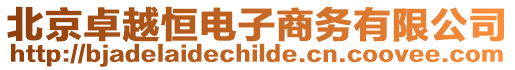 北京卓越恒電子商務有限公司
