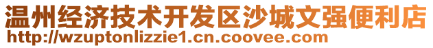 溫州經(jīng)濟(jì)技術(shù)開發(fā)區(qū)沙城文強(qiáng)便利店