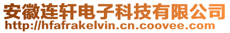 安徽連軒電子科技有限公司