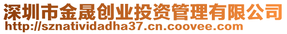 深圳市金晟創(chuàng)業(yè)投資管理有限公司