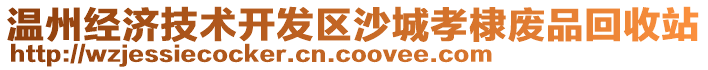 溫州經(jīng)濟(jì)技術(shù)開發(fā)區(qū)沙城孝棣廢品回收站