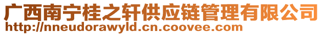 廣西南寧桂之軒供應(yīng)鏈管理有限公司