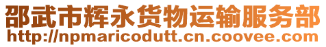 邵武市輝永貨物運(yùn)輸服務(wù)部