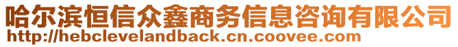 哈爾濱恒信眾鑫商務信息咨詢有限公司