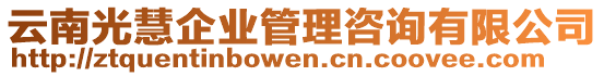 云南光慧企業(yè)管理咨詢有限公司