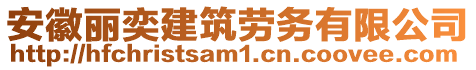 安徽麗奕建筑勞務(wù)有限公司