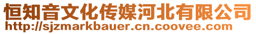 恒知音文化傳媒河北有限公司