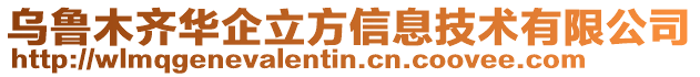烏魯木齊華企立方信息技術有限公司