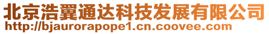 北京浩翼通達科技發(fā)展有限公司