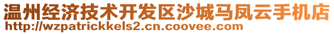 溫州經(jīng)濟(jì)技術(shù)開發(fā)區(qū)沙城馬鳳云手機(jī)店