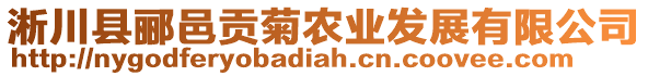 淅川縣酈邑貢菊農(nóng)業(yè)發(fā)展有限公司