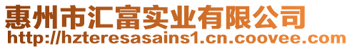 惠州市匯富實業有限公司