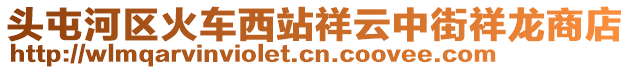 頭屯河區(qū)火車西站祥云中街祥龍商店