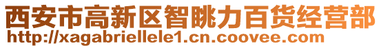 西安市高新區(qū)智眺力百貨經(jīng)營部