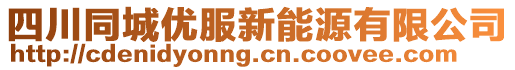 四川同城優(yōu)服新能源有限公司
