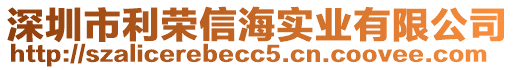 深圳市利榮信海實業有限公司