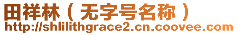 田祥林（無字號名稱）