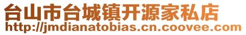 臺山市臺城鎮開源家私店