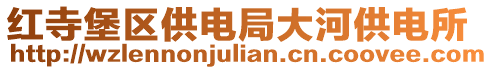 紅寺堡區(qū)供電局大河供電所