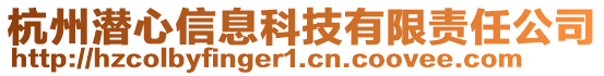 杭州潜心信息科技有限责任公司