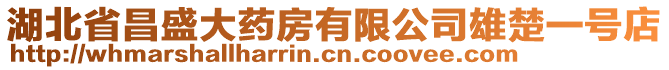 湖北省昌盛大藥房有限公司雄楚一號店