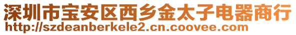 深圳市寶安區西鄉金太子電器商行