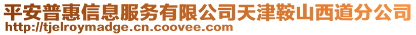 平安普惠信息服務有限公司天津鞍山西道分公司