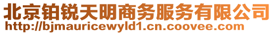 北京鉑銳天明商務服務有限公司