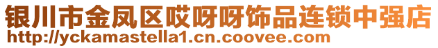 銀川市金鳳區(qū)哎呀呀飾品連鎖中強店