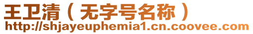 王衛(wèi)清(無字號名稱)