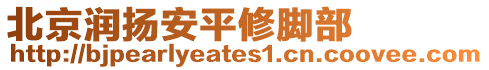 北京潤揚安平修腳部