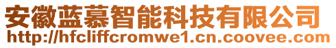 安徽藍慕智能科技有限公司