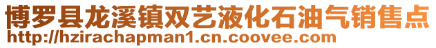 博羅縣龍溪鎮(zhèn)雙藝液化石油氣銷售點(diǎn)