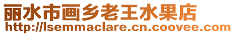 麗水市畫鄉老王水果店