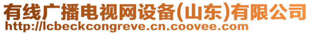 有線廣播電視網(wǎng)設(shè)備(山東)有限公司