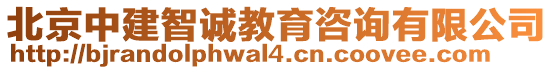 北京中建智誠教育咨詢有限公司