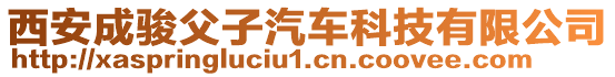 西安成駿父子汽車科技有限公司