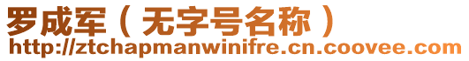 羅成軍（無字號名稱）
