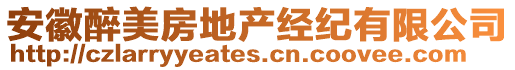 安徽醉美房地產(chǎn)經(jīng)紀(jì)有限公司