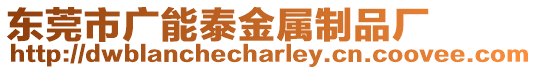 東莞市廣能泰金屬制品廠