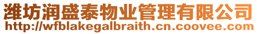 濰坊潤盛泰物業(yè)管理有限公司