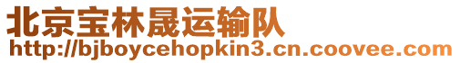 北京寶林晟運(yùn)輸隊(duì)