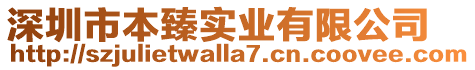 深圳市本臻實業(yè)有限公司