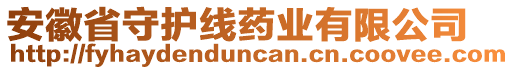 安徽省守護(hù)線藥業(yè)有限公司