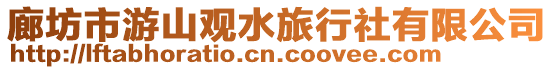 廊坊市游山觀水旅行社有限公司