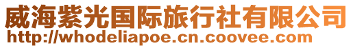 威海紫光國(guó)際旅行社有限公司