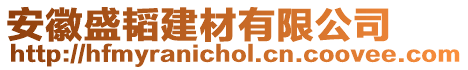 安徽盛韜建材有限公司