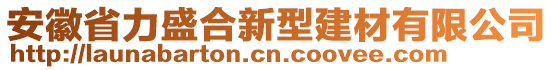 安徽省力盛合新型建材有限公司