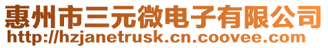 惠州市三元微電子有限公司