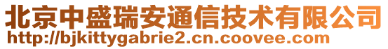 北京中盛瑞安通信技術(shù)有限公司